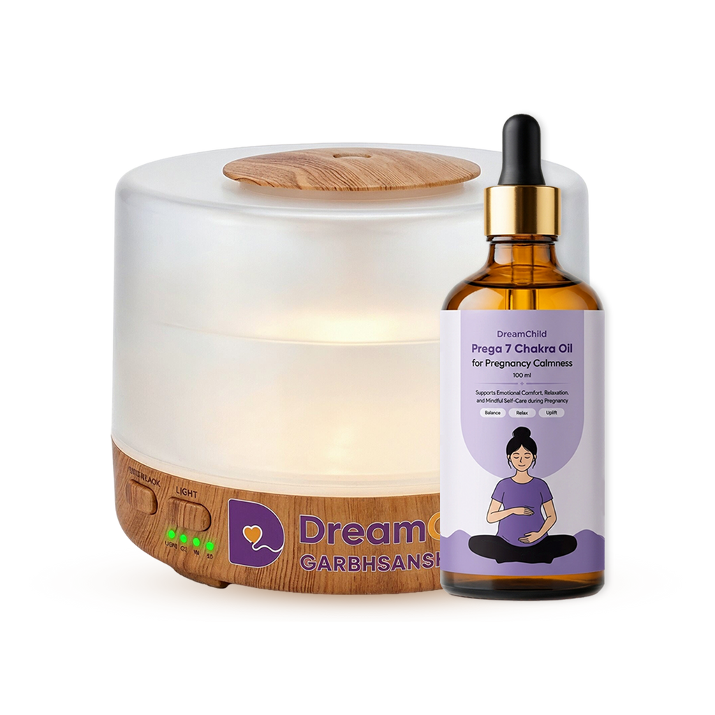 Aroma Oil for Stress-Free Pregnancy & Deep Sleep with Diffuser