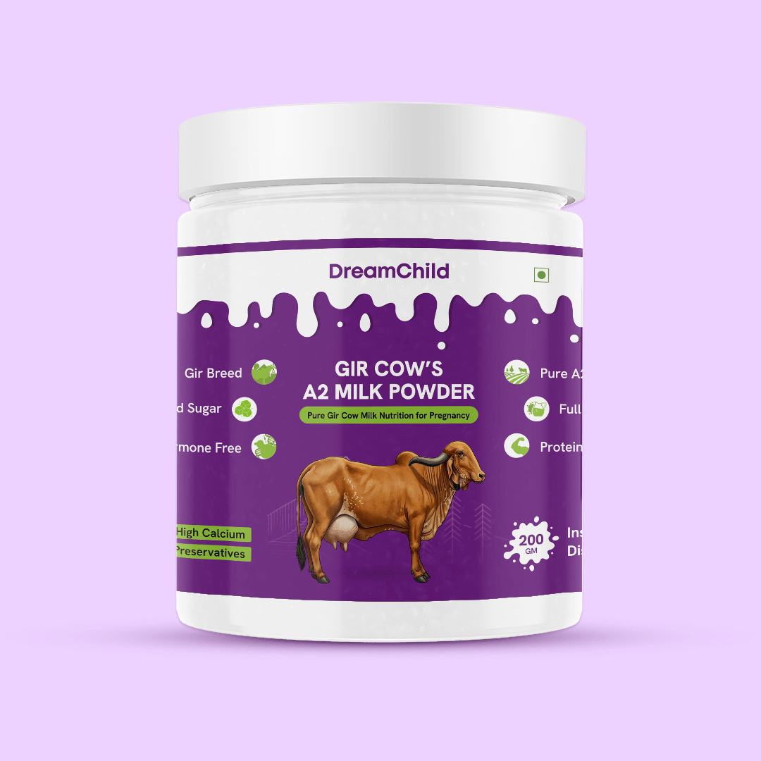 Gir Cow's A2 Milk Powder for Child's Weight Gain & IQ Enhancement, 200g