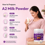 Gir Cow's A2 Milk Powder for Child's Weight Gain & IQ Enhancement, 200g