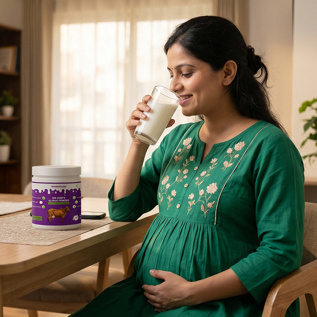 Gir Cow's A2 Milk Powder for Child's Weight Gain & IQ Enhancement, 200g