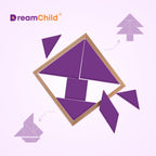 DreamChild Tangram Puzzle (7-Piece Educational Toy)