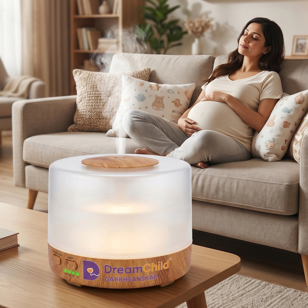 Aroma Oil for Stress-Free Pregnancy & Deep Sleep with Diffuser