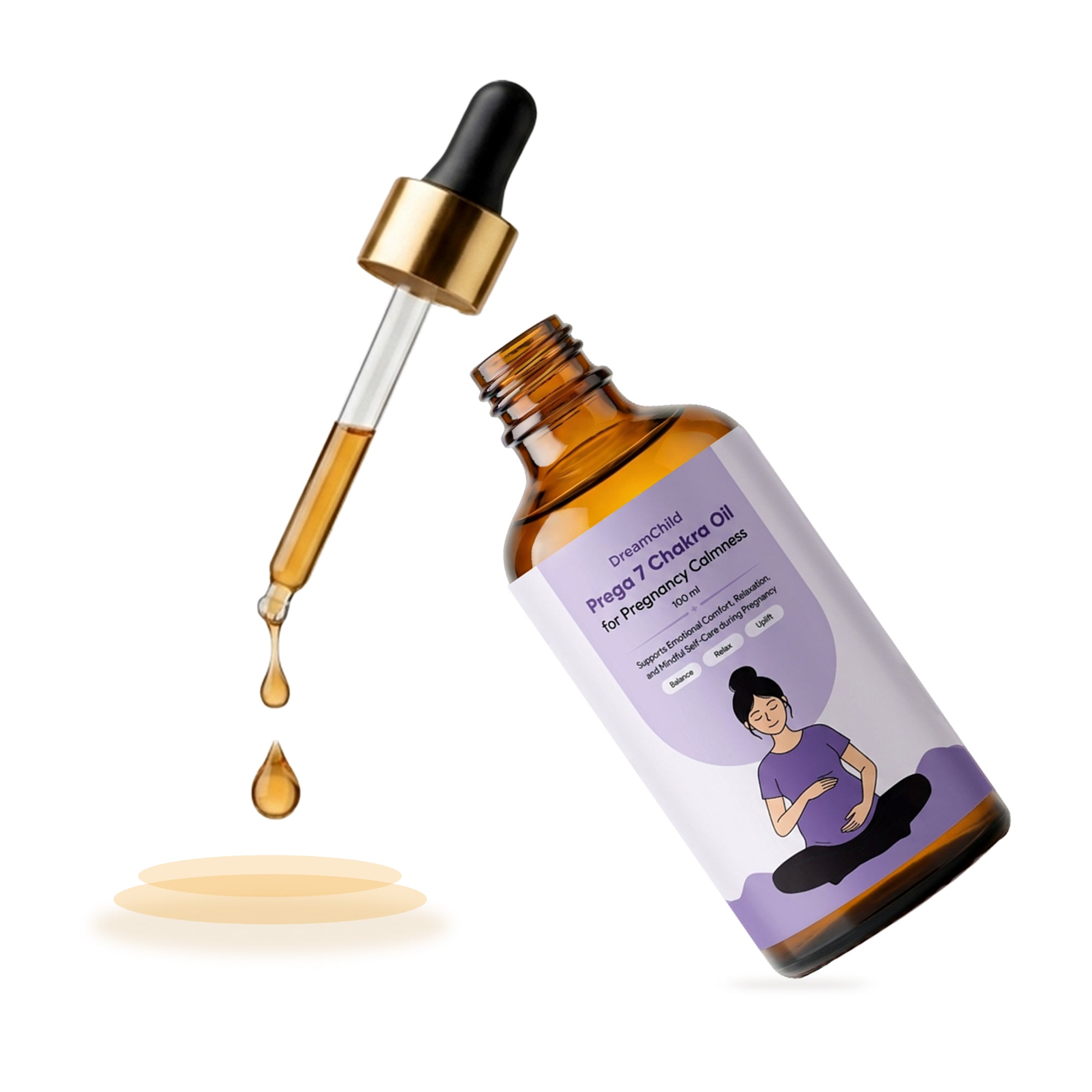 Aroma Oil for Stress-Free Pregnancy & Deep Sleep with Diffuser