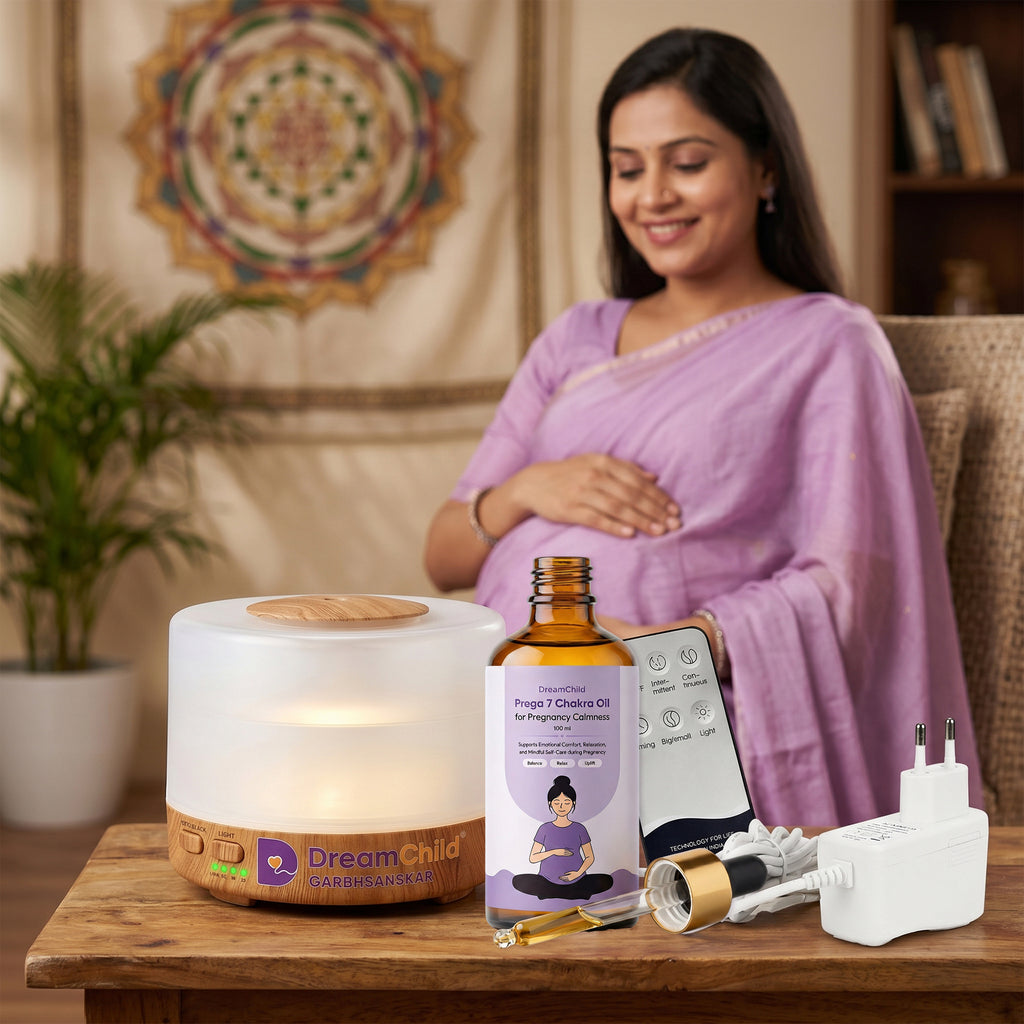Aroma Oil for Stress-Free Pregnancy & Deep Sleep with Diffuser