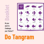 DreamChild Tangram Puzzle (7-Piece Educational Toy)