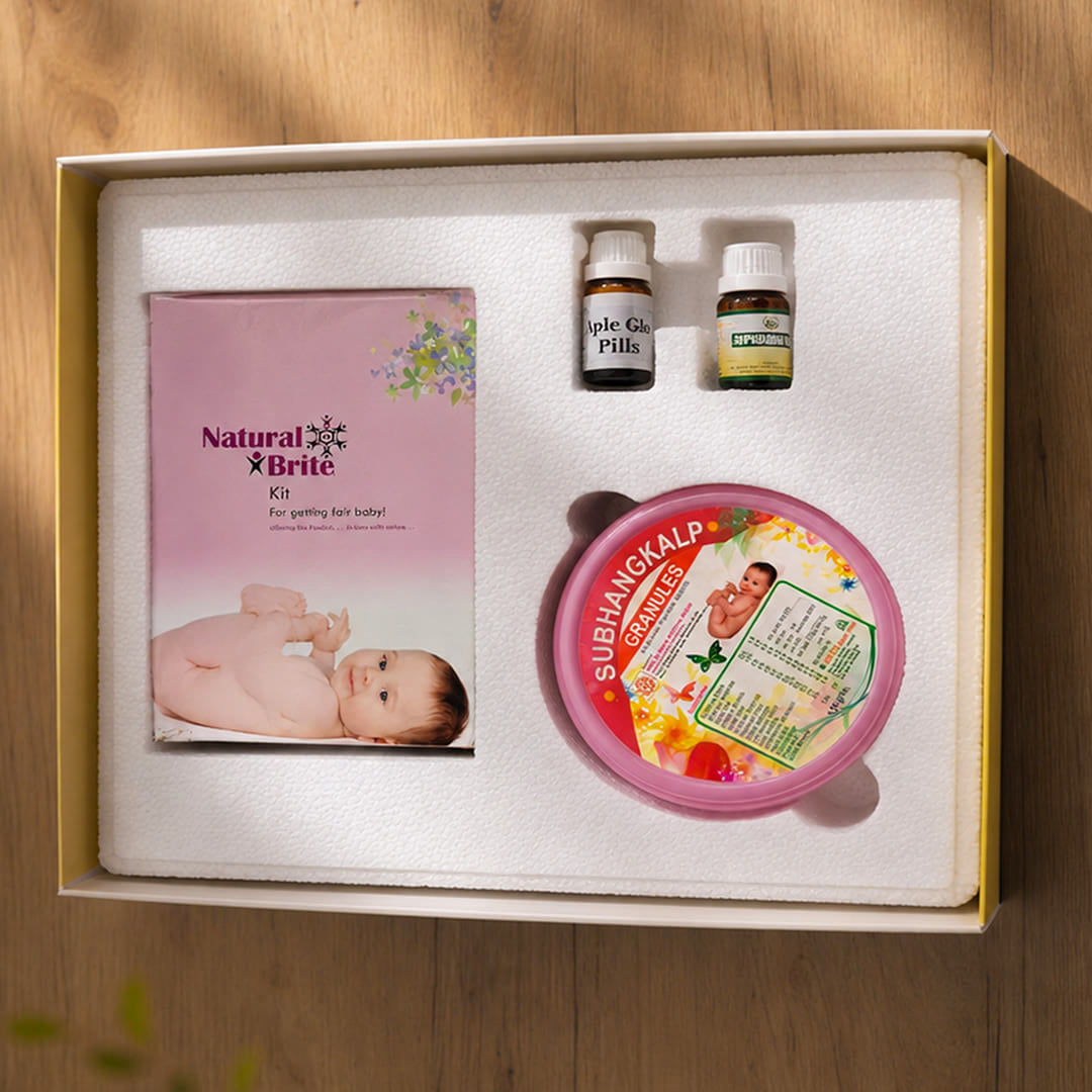 Natural Brite Kit for Natural Glowing & Healthy Skin for Your Child by Ayurveda Secret