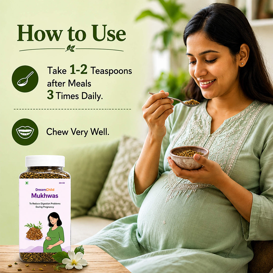 Mukhwas for Reduce Digestion Problems During Pregnancy